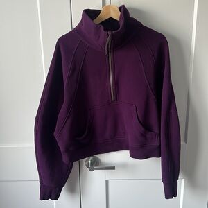 Lululemon Scuba Oversized Funnel-Neck Half Zip in size M/L